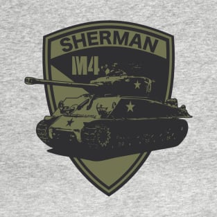 M4 Sherman Tank (Small logo) T-Shirt